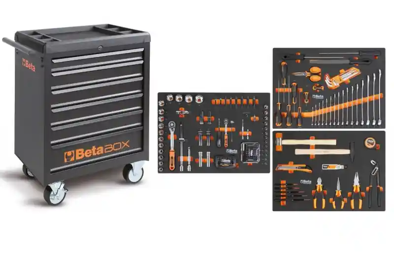 Beta 024006201 C04BOX-A VU VU TROLLEY + 196-DLG ASSORT.