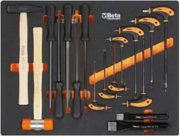 Beta 059456301 BW 5945/2023-Assortiment 268 Outils