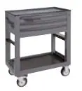 Beta 050006332 Chariot de service avec 3 tiroirs et assortiment d‘outils de 189 pièces Gris
