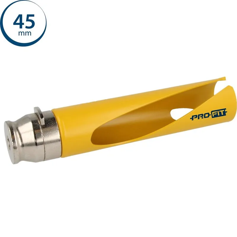 ProFit 09281045 Scie cloche multi-usages Longue 45 mm avec adaptateur intégré