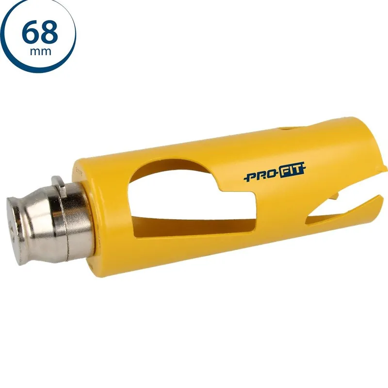 ProFit 09281068 Scie cloche multi-usages Longue 68 mm avec adaptateur intégré