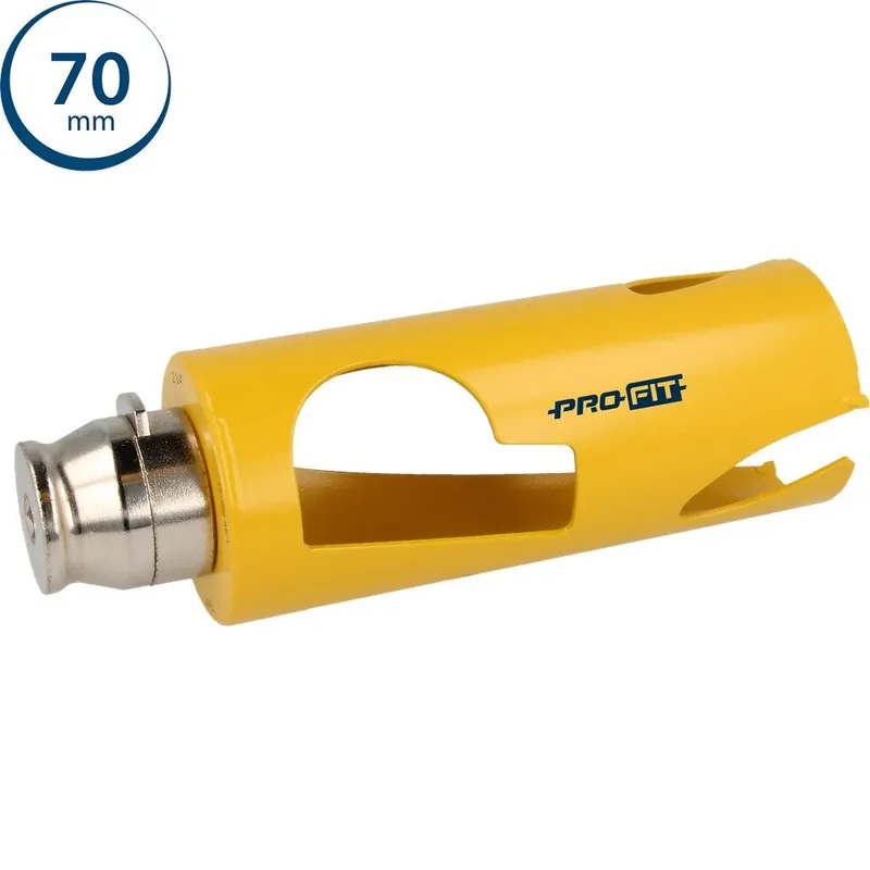 ProFit 09281070 Scie cloche multi-usages Long 70 mm avec adaptateur intégré