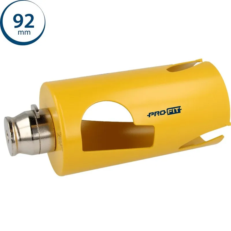 ProFit 09281092 Scie cloche multi-usages Longue 92 mm avec adaptateur intégré