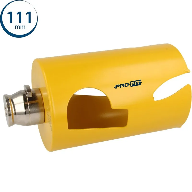 ProFit 09281111 Scie cloche multi-usages Longue 111 mm avec adaptateur intégré