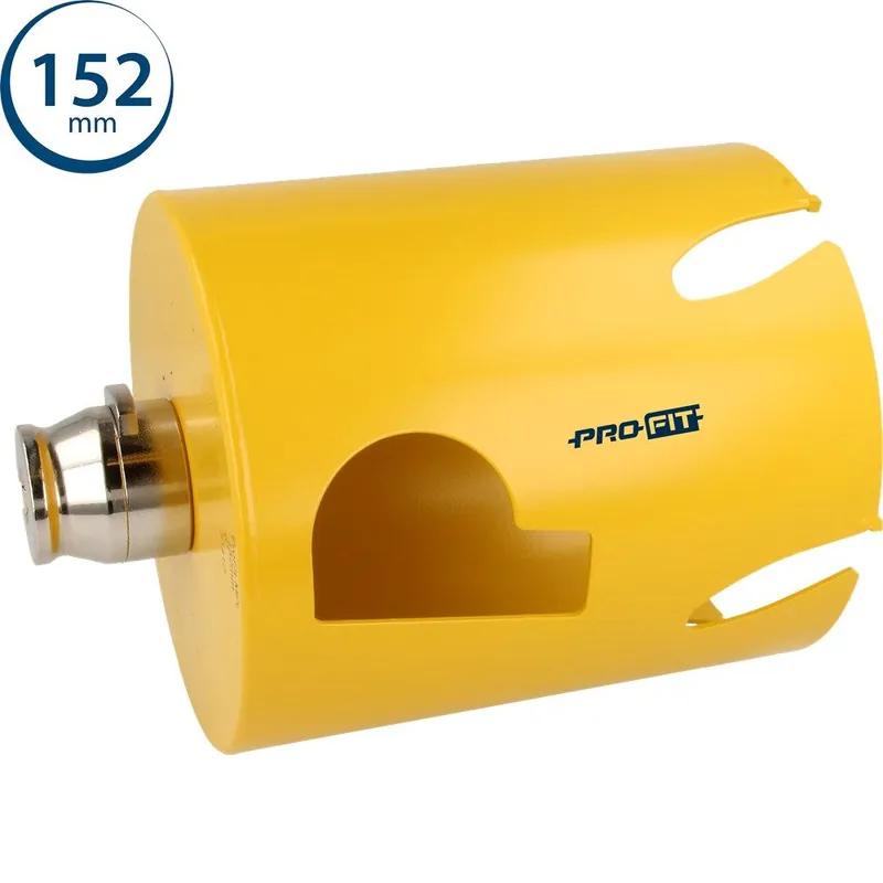 ProFit 09281152 Scie cloche multi-usages Longue 152 mm avec adaptateur intégré