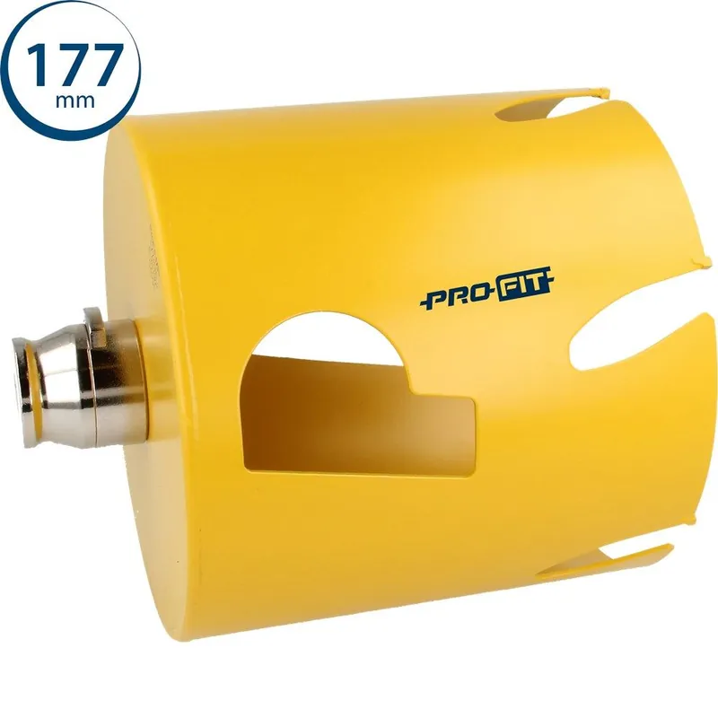ProFit 09281177 Scie cloche multi-usages Longue 177 mm avec adaptateur intégré