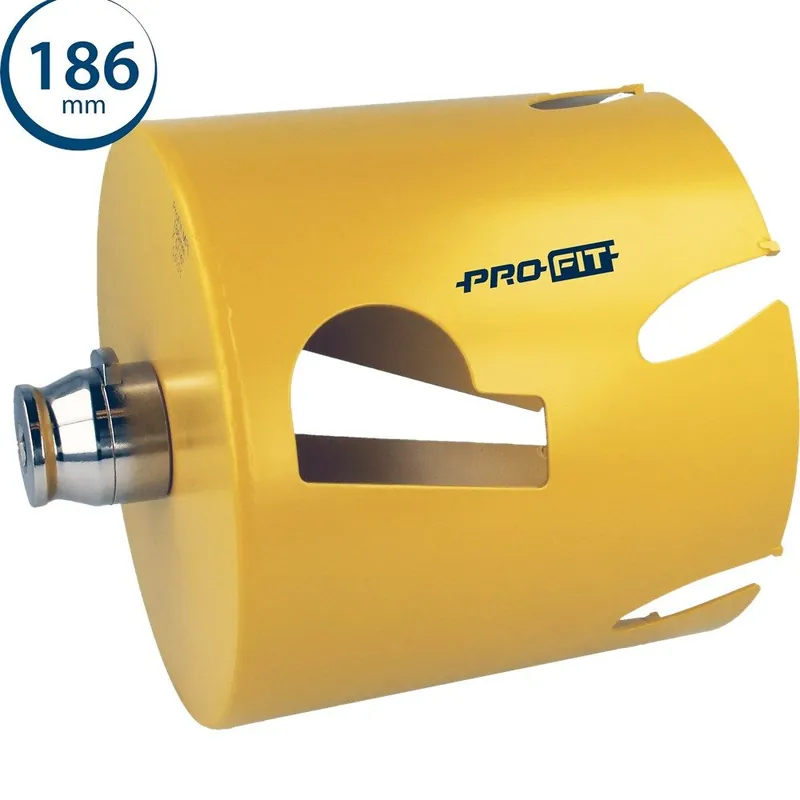 ProFit 09281186 Scie cloche multi-usages Long 186 mm avec adaptateur intégré