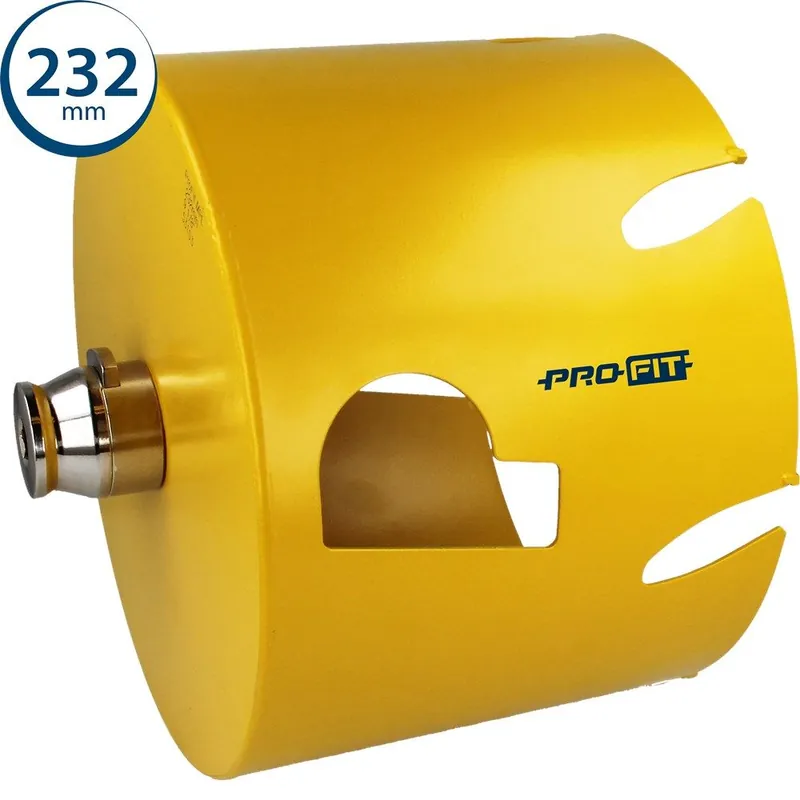 ProFit 09281232 Scie cloche multi-usages Longue 232 mm avec adaptateur intégré