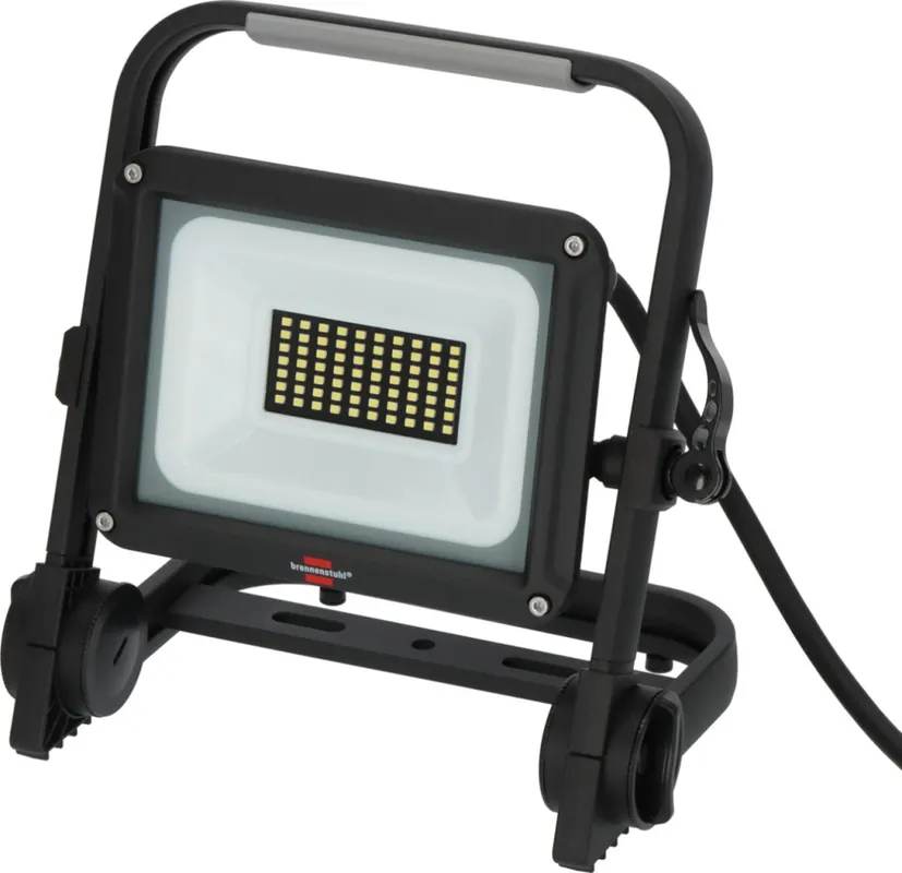 Brennenstuhl 1171250547 Lampe de chantier à LED JARO 7060 M / Lampe de travail à LED pour l‘‘extérieur 50W