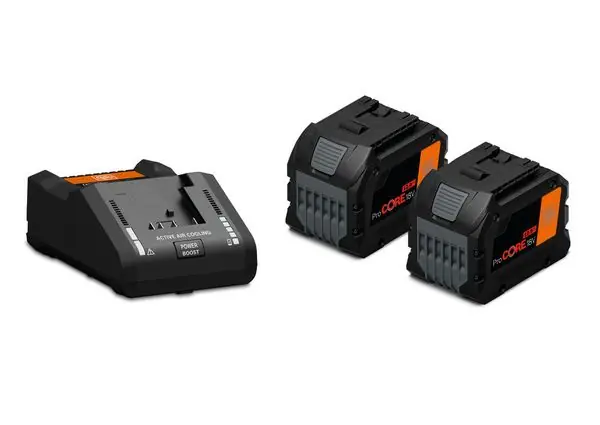 Fein Accessoires 92604241010 Kit de démarrage batterie 18V 12.0Ah AS ProCore - 2 x Batterie + Chargeur rapide