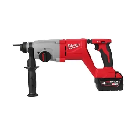 Milwaukee 4933492480 M18 BLHACD26-402X Marteau combiné Accu SDS-plus 18V 4.0Ah Li-Ion