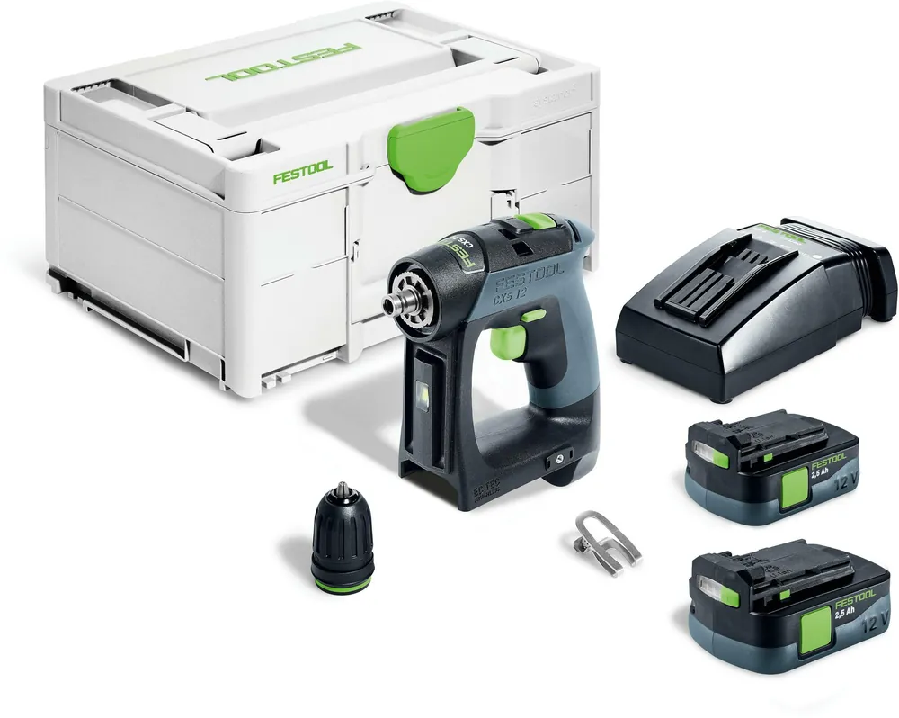 Festool 576864 Perceuse-visseuse sans fil CXS 12 2.5-Plus