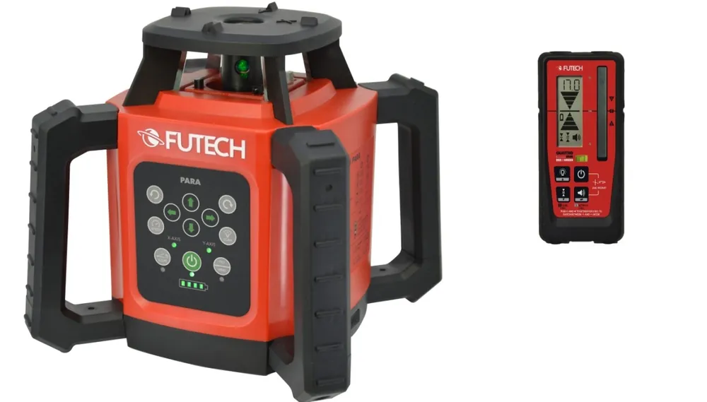 Futech 052.02G.4M Para Green Rotation Laser + Receiver Quattro MM