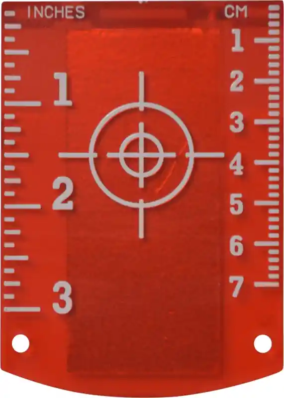 Futech 180.30 Plaque cible magnétique rouge