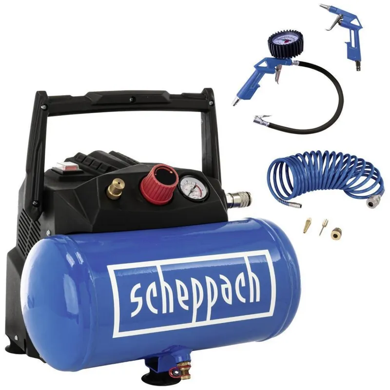 Scheppach 5906153901 HC06 Compresseur + Accessoires