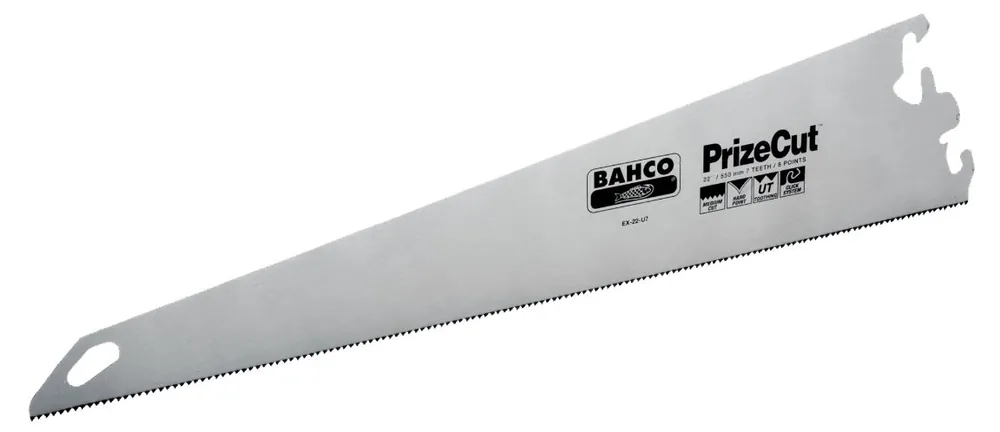 Bahco EX-22-U7 PrizeCut™ lame de scie, pour poignées BHS, pour tous types de bois, 7/8 TPI, 22", 550 mm