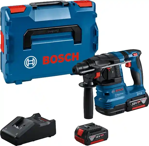 Bosch Bleu 0611924002 GBH 18V-22 Marteau Accu Professionnel 18V 4.0Ah Li-Ion en L-Boxx