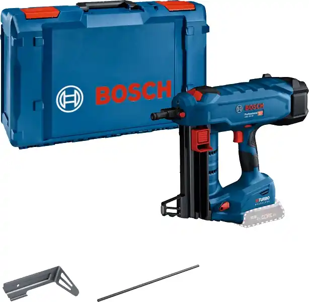 Bosch Bleu 06019L7001 GNB 18V-38 Professional Accu Concrete Tacker 18V excl. batteries""s et chargeur en L-Boxx