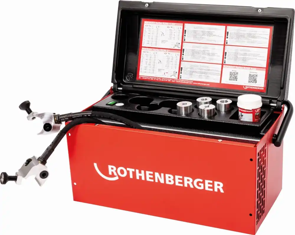Rothenberger 1500004195 Rofrost II Turbo 1 1/4" R290 Système de congélation de tuyaux + 6 coquilles de réduction