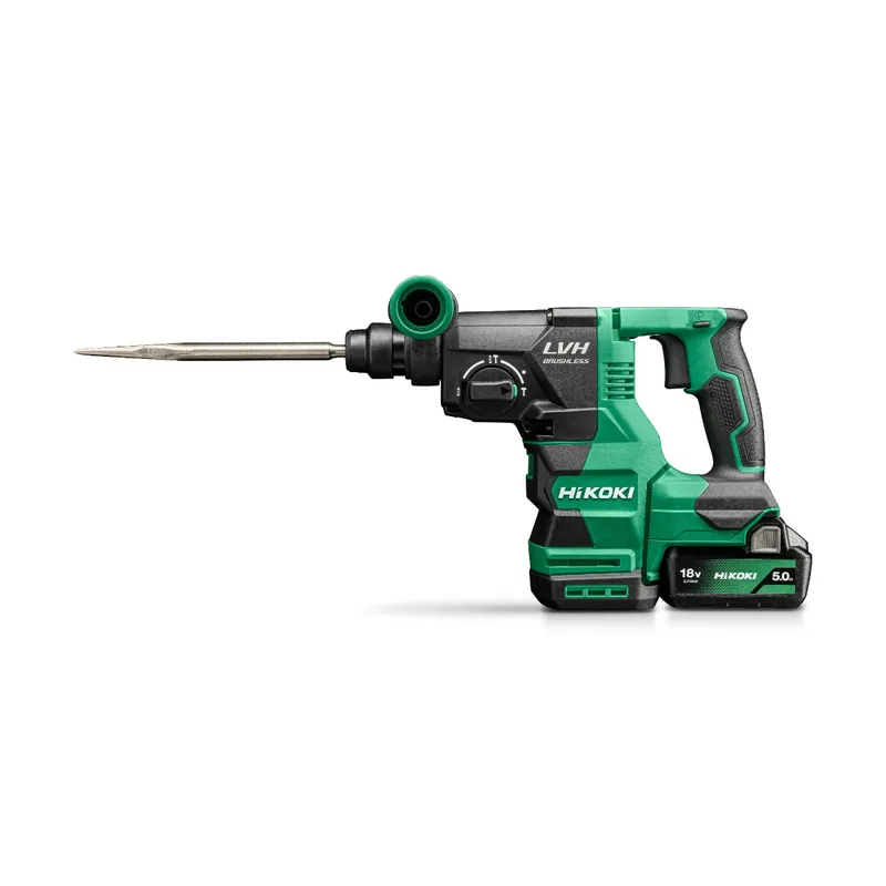 HIKOKI DH1826DAWPZ Marteau combiné Accu 3.2J 18V 5.0Ah Li-Ion en coffret HSC II
