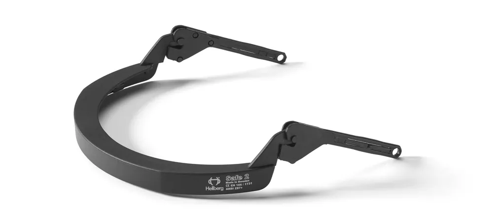 Hellberg 20901-001 SAFE 2 Support de visière standard