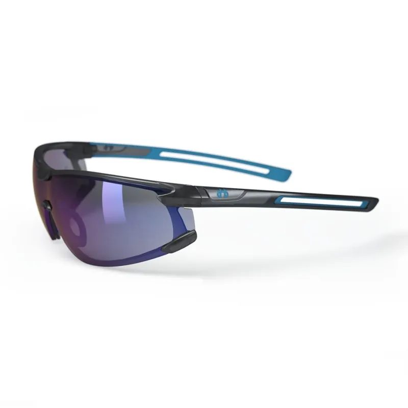 Hellberg 21232-001 Lunettes de sécurité Krypton AF+AS bleu fumé
