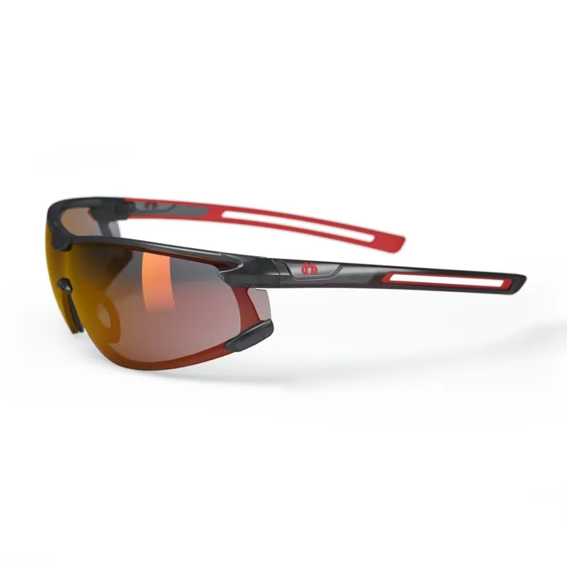 Hellberg 21333-001 Krypton Lunettes de sécurité AF+AS rouge fumée