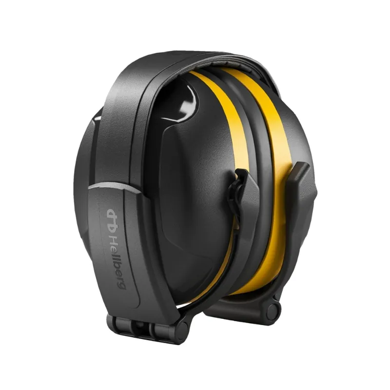 Hellberg 41502-001 Bandeau de protection auditive Secure 2 pliable jaune SNR 30db Niveau 2