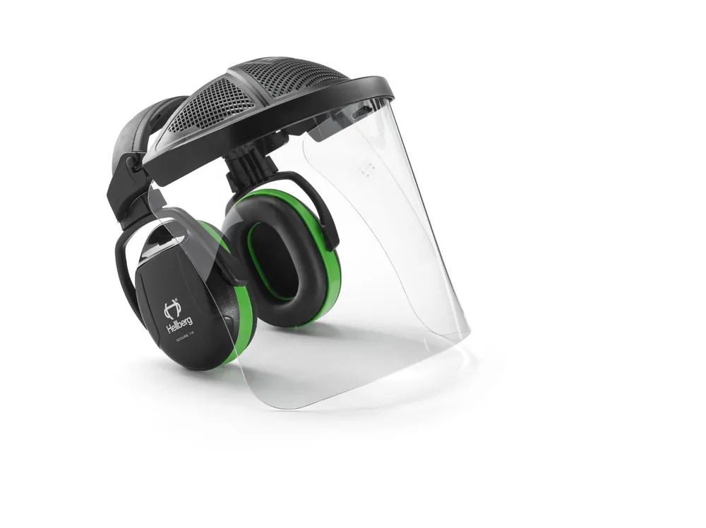 Hellberg 44101-001 SECURE 1H Visière PC + cache-oreilles