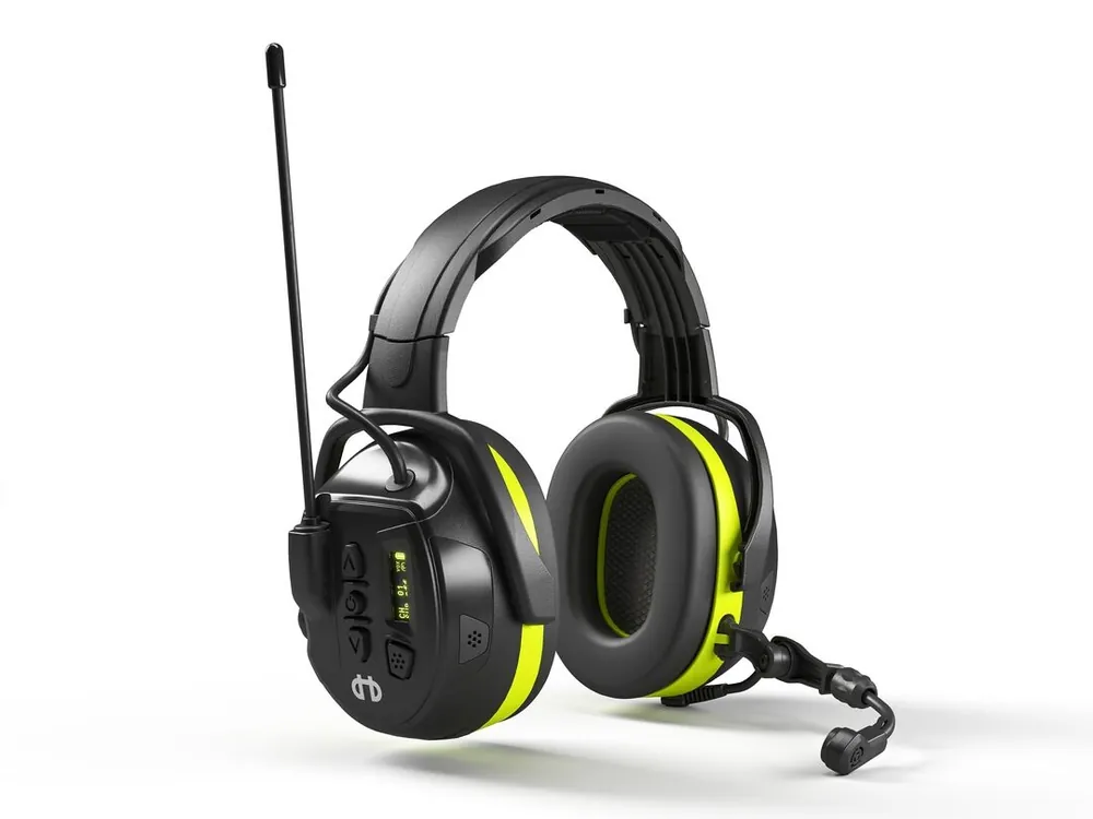 Hellberg 85001-001 Local PMR 446 Bandeau de protection auditive SNR 30dB Communication bidirectionnelle + LD