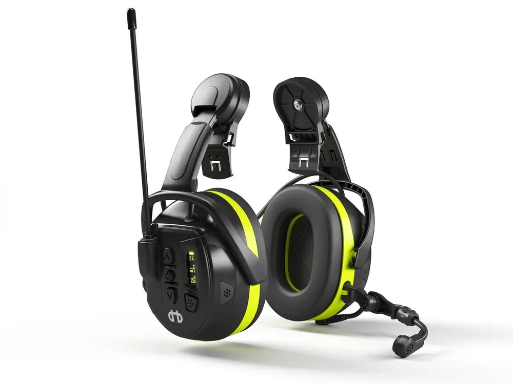 Hellberg 85101-001 Local PMR 446 Casque de protection auditive SNR 30dB Communication bidirectionnelle + LD