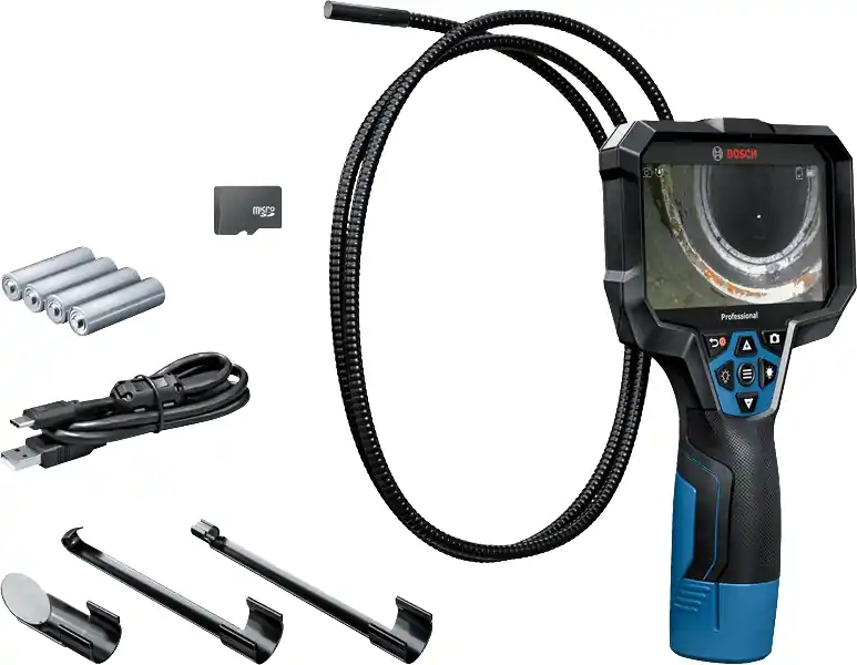 Bosch Bleu 0601241400 GIC 12V-5-27 C Caméra d‘inspection professionnelle
