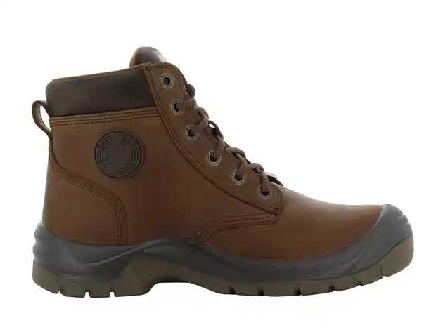 Safety Jogger DAKARS3LEA Chaussure de sécurité respirante en cuir marron