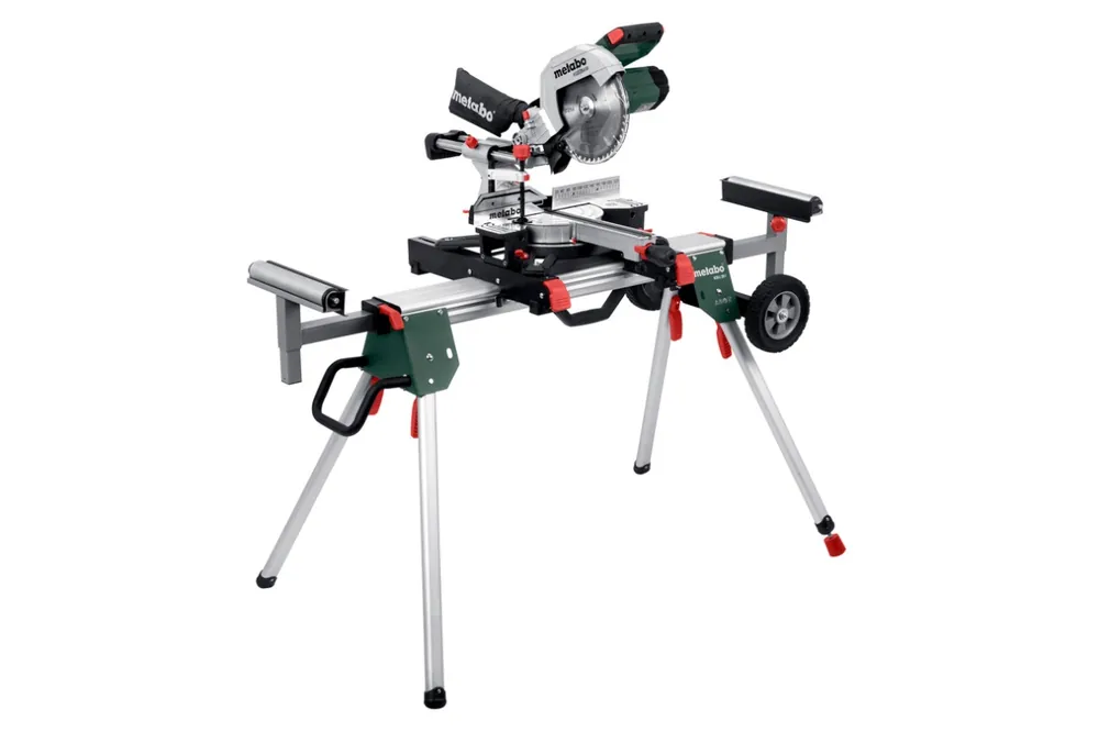Metabo 691214000 KGS254M scie à onglets coulissante + KSU251 châssis