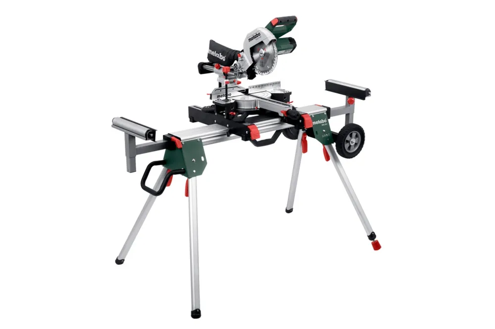 Metabo 691213000 KGS 216 M Tronçonneuse avec fonction d‘étirage + KSU 251 Train de roulement