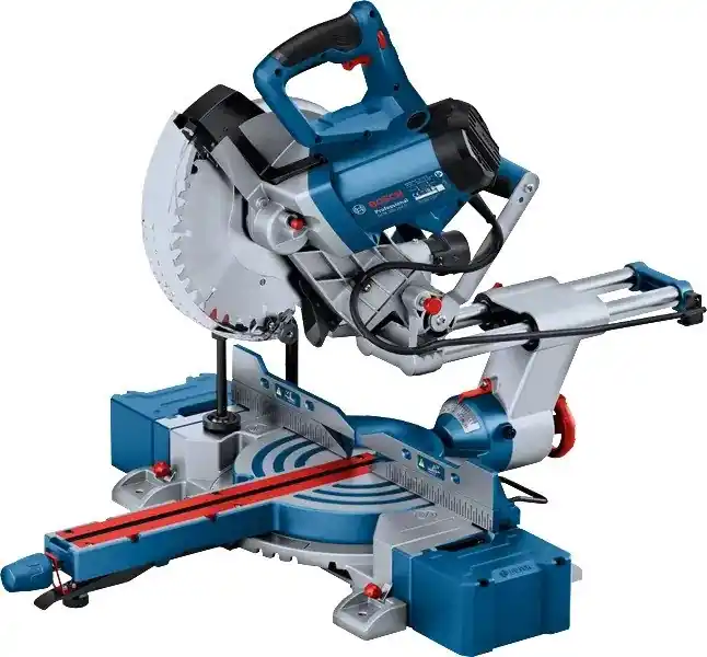 Bosch Bleu 0601B49100 GCM 305-254 D Tronçonneuse professionnelle 254mm 1500W