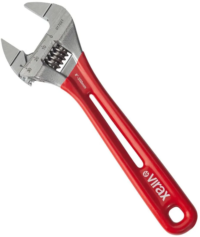 VIRAX 017021 Clé extra-légère avec tête de serrage étroite 210 mm