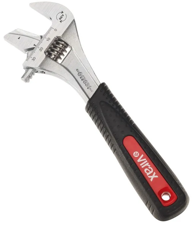 VIRAX 017031 Clé à tête de serrage réversible 210 mm