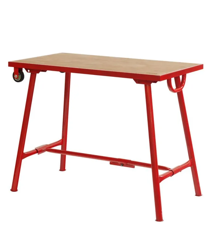 VIRAX 200911 Table de travail mobile à roulettes 1080 x 610 mm