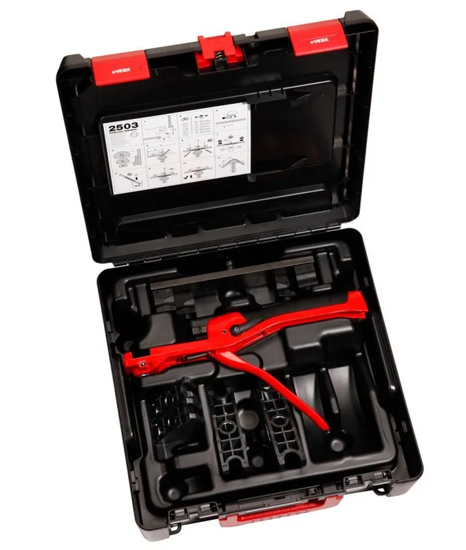 VIRAX 250301 CROSSBOW Dispositif de cintrage manuel avec forme de cintrage 12-15-18-22 MM