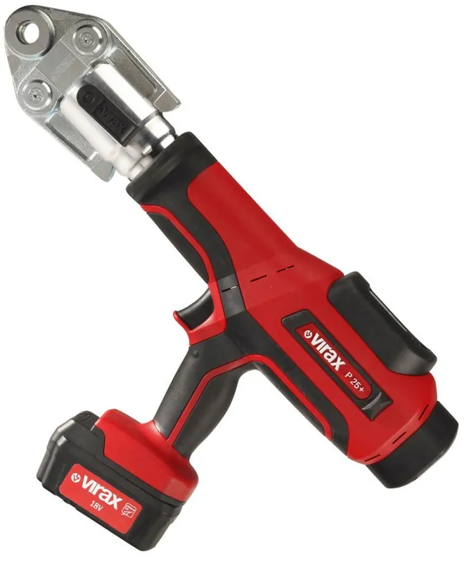 VIRAX 253261 VIPER P25+ Pince de presse 18V avec 2x 3.0Ah et chargeur