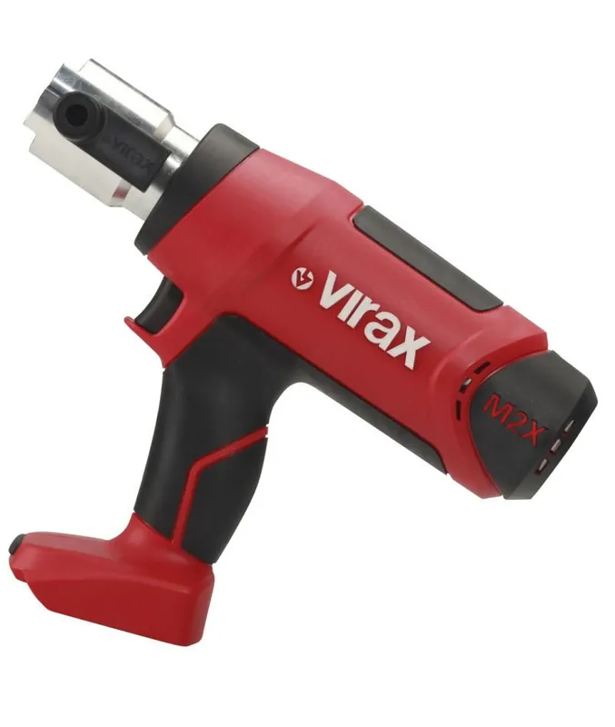 VIRAX 253556 M2X Barre de presse 18 V 2 x 2,0 Ah y compris mâchoires de pression RF-P 16-20-25-32
