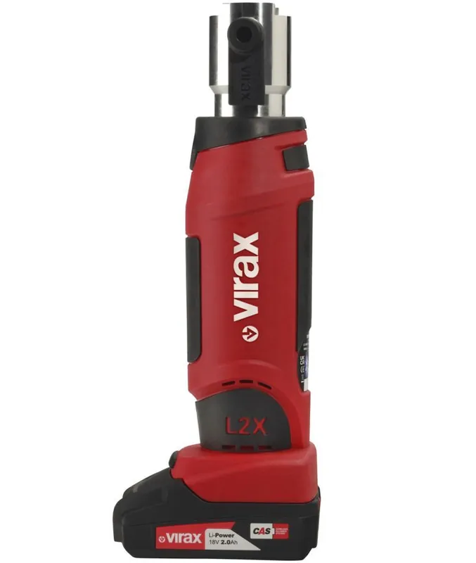 VIRAX 253570 L2X Pince de pressage 18 V 2 x 2,0 Ah excl. pince maternelle