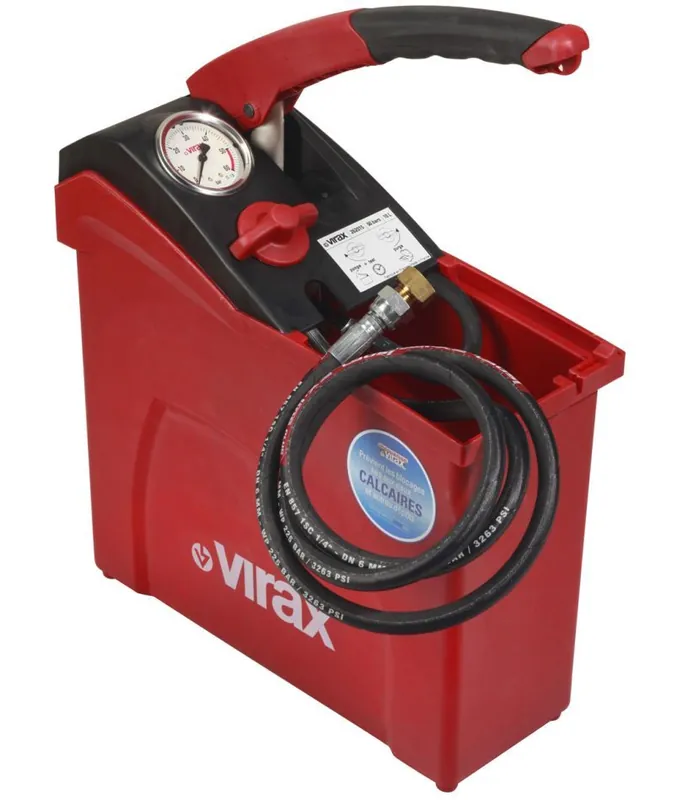 VIRAX 262015 Pompe de test manuelle 50BAR 10L