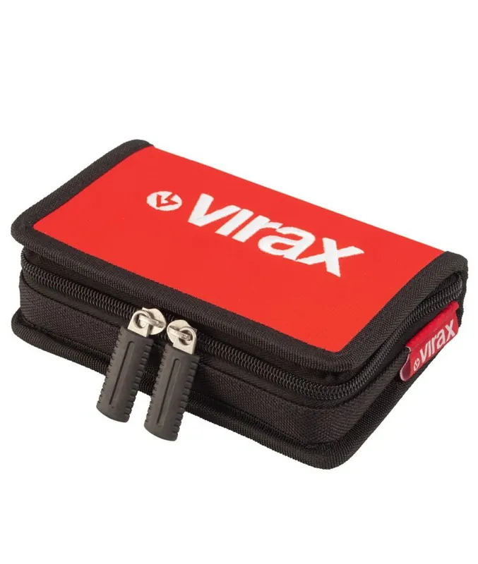 VIRAX 310400 Coffret de 41 pièces - Douilles compactes 1/4", embouts 1/4".