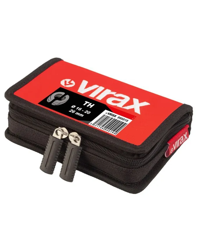 VIRAX 990019 Insert de mâchoire de presse TH SET 16-20-26