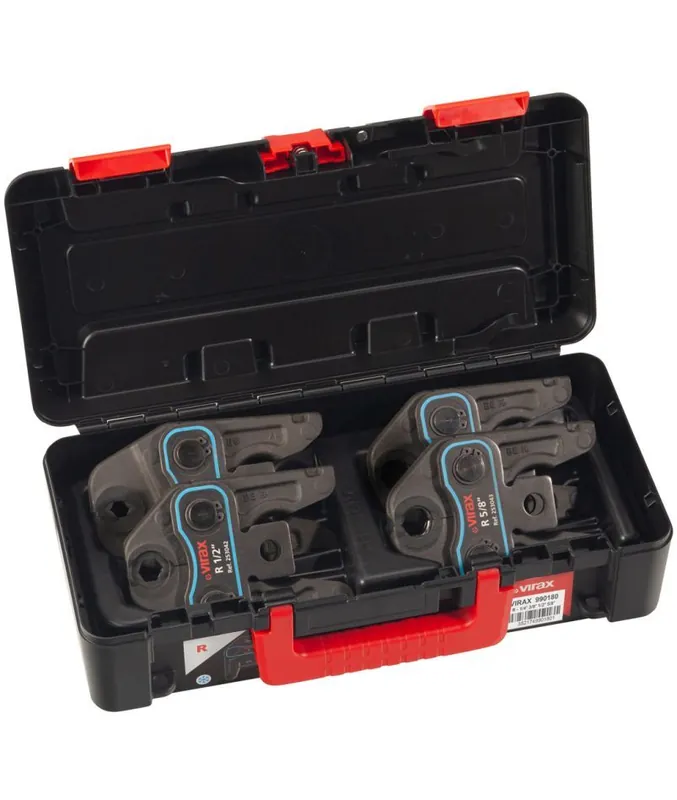 VIRAX 990180 Mâchoires de presse R SET 1/4-5/8"