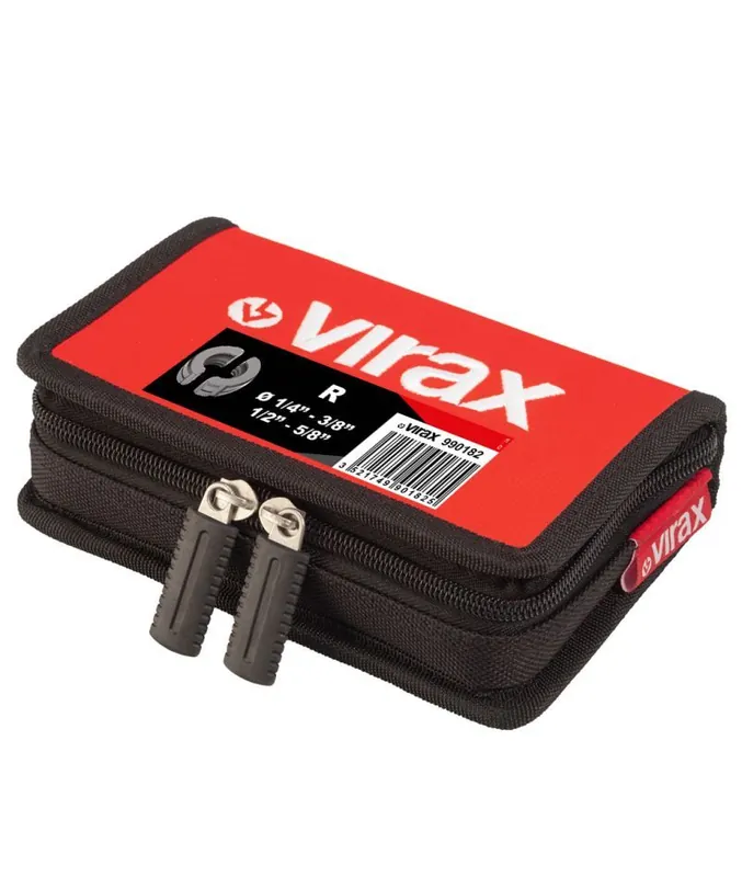 VIRAX 990182 Insert de mâchoire à presser R SET 1/4-3/8-1/2-5/8