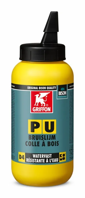 Griffon 6313556 PU-Bruise flacon de colle 750ml transparent (D4)
