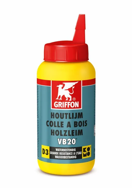 Griffon 6305082 PVAC Colle à bois VB20 bouteille 750ml (D3)